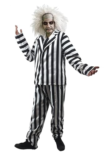 The Dragons Den Adults Crazy Beetle Man Movie Ghost Halloween Fancy Dress Costume [XL]