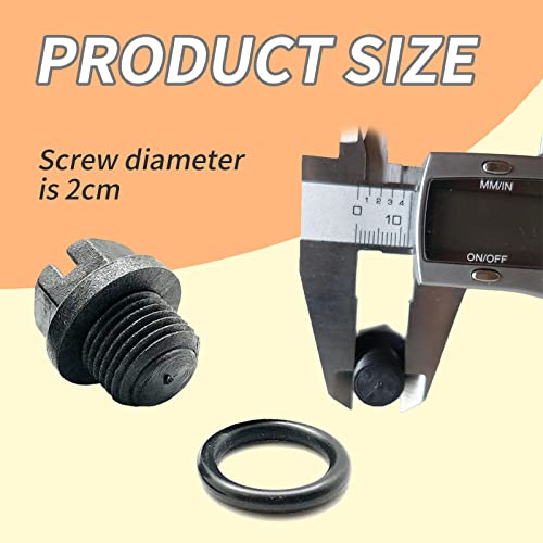 YAFIYGI 2pack Booster Pump Drain Plug Compatible with Pool Cleaner Pumps & LX Pump Series for Swimming Pool Maintenance, Inground Pool