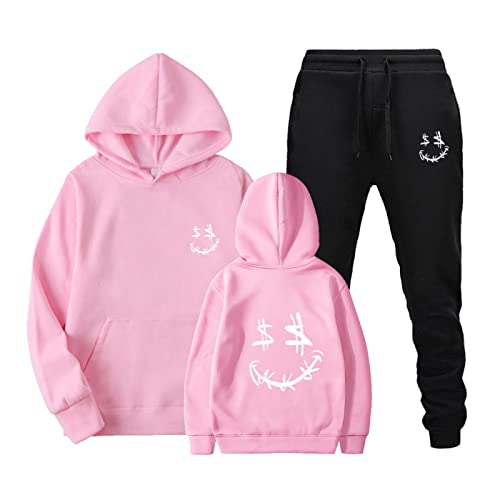 Sweat-shirt décontracté d'hiver ample taille XXL ensemble sport U-02 contre le froid au quotidien