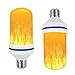 LED Effect Flame Light Bulbs, Acaxin Flickering Flame Bulb 4 Modes with Upside Down Effect, 4W-200Lumen, E26 Base LED Bulbs, Flame Bulbs for Home/Hotel/Bar/Party/Valentine's Day Decoration