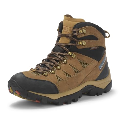 Image of Woodland Men's Tobacco Nubuk Waterproof Boots-UK-5 (EURO 39)