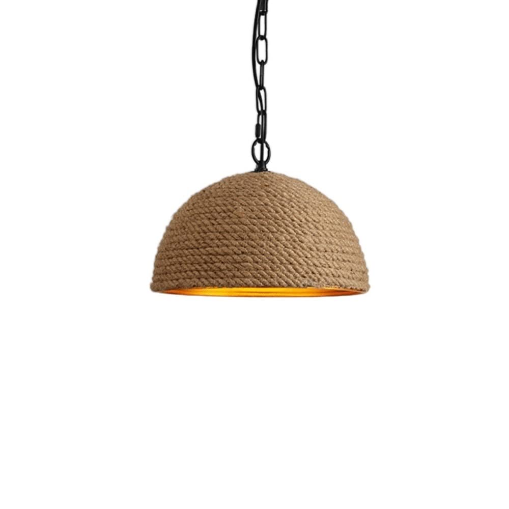 Lampe suspendue réglable en fer forgé style industriel rétro
