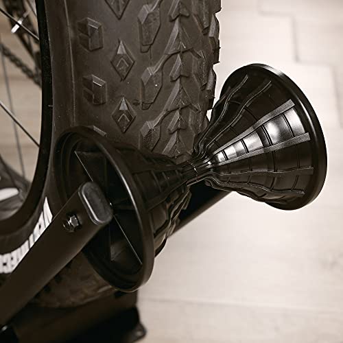 Repacked Bikehand Fat E Bike Bicycle Tire Floor Mounted Foldable Parking Rack Stand - For Mtb 27.5" 29" Indoor Outdoor Garage Storage - Not For 700C Or Bikes With 20” 24” & 26" Wheels - Max Tire #TOP6