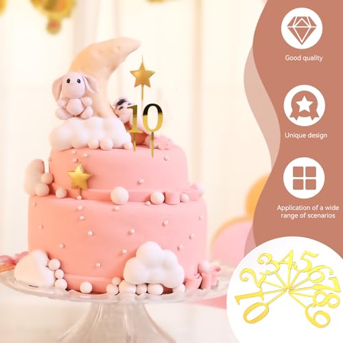 Kalione 546771_5_G1CQ2XQ6 0-9 Number For Cake Topper thumb #2