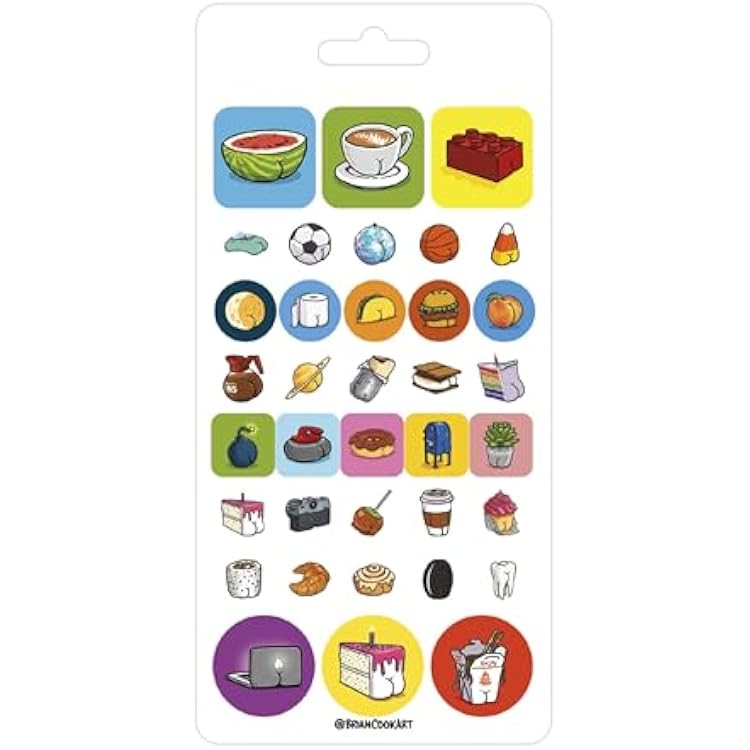Butts on Things Mini Sticker Slim Flip Pad - 6 Page