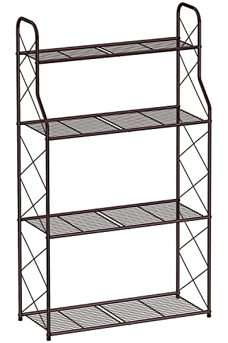 Auledio Plant Stand Rack 4 Tier Indoor Outdoor Multiple Holder Shelf,Bronze #TOP11