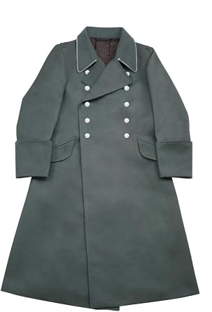 militaryharbor WW2 WWII German M37 Allgemeine Elite Officer Gabardine Greatcoat