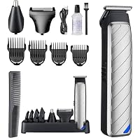 3-in-1 Men's Beard Trimmer Kit with Stainless Steel Heads only .99: eDeal Info