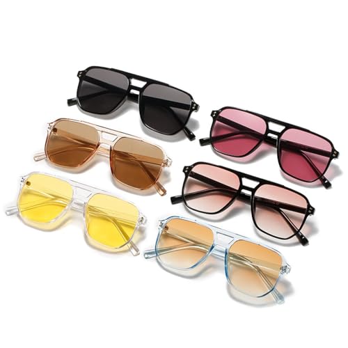 Lunettes de soleil rétro double pont : finie la fatigue oculaire