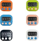 chronometer online with alarm 【Large LCD Display】:This digital timer is simple to read the time and bold numbers effortlessly. LCD digital display made as ABS, difficult to break. Small size and light body make it pocket portable.durable kickstand and hanging hole make this magnetic timer easier to position where it should be.