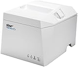 Star Micronics TSP143iV X4 Thermal Receipt Printer - USB-C, Ethernet (LAN), WLAN, Bluetooth, CloudPRNT, Android Open Accessory (AOA), USB Cable Included, Internal Power Supply, White
