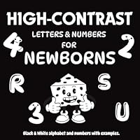 HIGH CONTRAST LETTERS AND NUMBERS FOR NEWBORNS (0-24 MONTHS)
