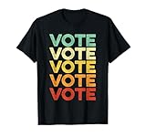 Vote Shirt Women Men Retro Vintage Election 2026 Voter T-Shirt