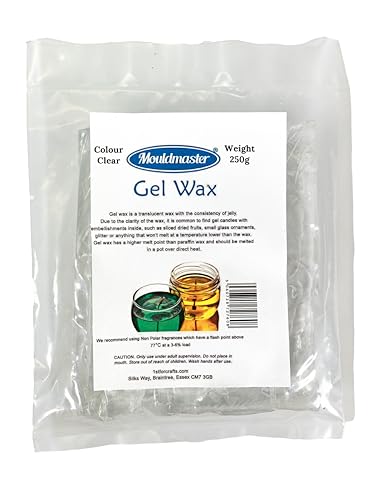 Mouldmaster 250 g Candle Making Gel Wax Clear