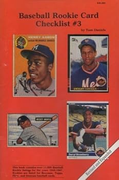 Paperback Baseball Rookie Card Checklist Book #3 Book