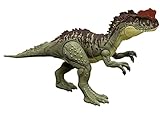 Es el regalo ideal para los niños de 4 años en adelante, sobre todo si apasionados por Jurassic World, dinosaurios y juego de acción. No necesita pilas para el funcionamiento de esta versión exclusiva muy buscada por coleccionistas. Blíster compacto y resistente. Dinosaurios Massive Action Figuritas