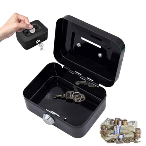 Kleine Geldkassette, Kleiner Safe, Geldkassette Abschließbar mit...