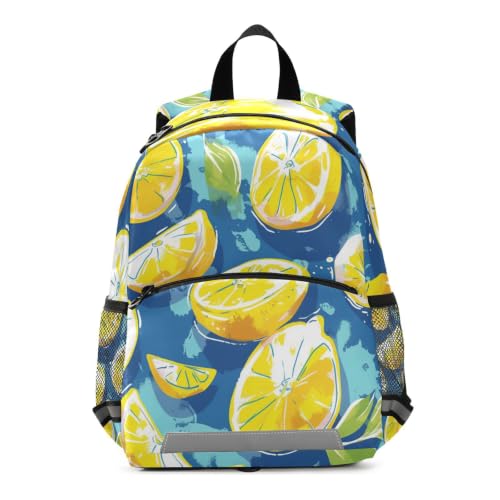 Sac à dos fruits citron maternelle léger anti mal de dos enfant