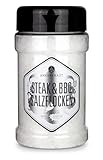 Ankerkraut Steak & BBQ Salzflocken, zum verfeinern von Steaks, Salaten oder auch Süßspeisen, 190g im Streuer
