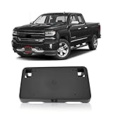 CarPartsDepot Front License Plate Bracket Compatible with Chevrolet 2016-2018 Silverado 1500 Truck GM1068172 23354526