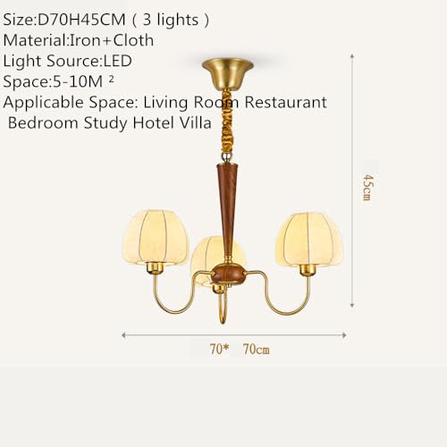 Suspension rétro américaine 3 lumières pour un café cosy - 5