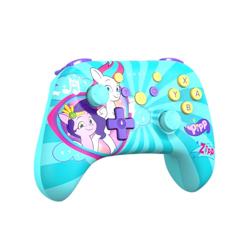 Manette Switch inalámbrica compacta PC My Little Pony mando recargable para niños 4