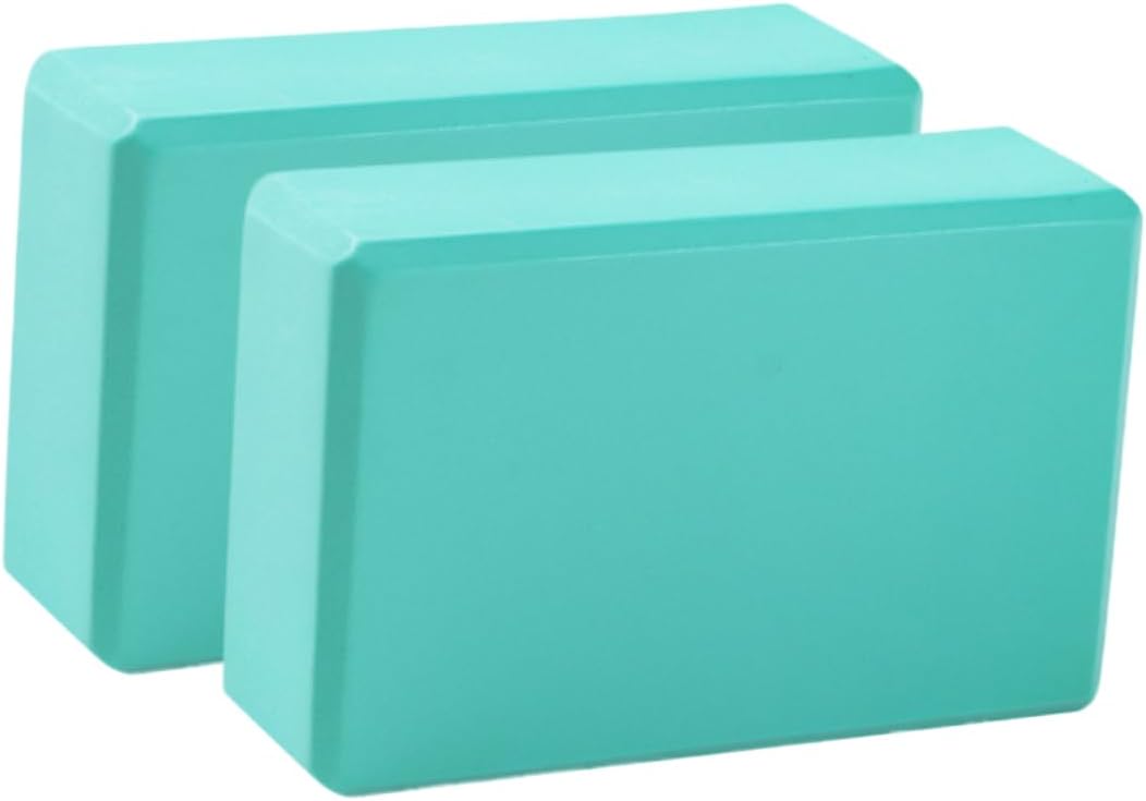 2pcs High Density Eva Yoga Block Brick for Dance Fitness Yoga Mat Home Gymnastics