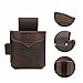 TOURBON Leather Shotgun Shell Holder 12 Gauge Ammo Pouch 1 Box Carrier Ammunition Storage for Sporting Clay Trap Skeet Shooting
