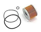 Emgo OEM Style Oil Filter Kit With O-Rings - Fits Honda CB400 CB500 CB550 CB650 CB750 GL1000 GL1100