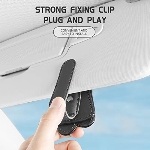 Suporte para óculos de sol de carro | Clipes de viseira para carros,Suporte de óculos de sol para ca