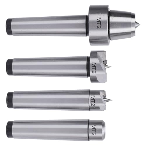 Set de 4 Piezas Centros de Torno MT2 con Caja de Madera miniatura 4