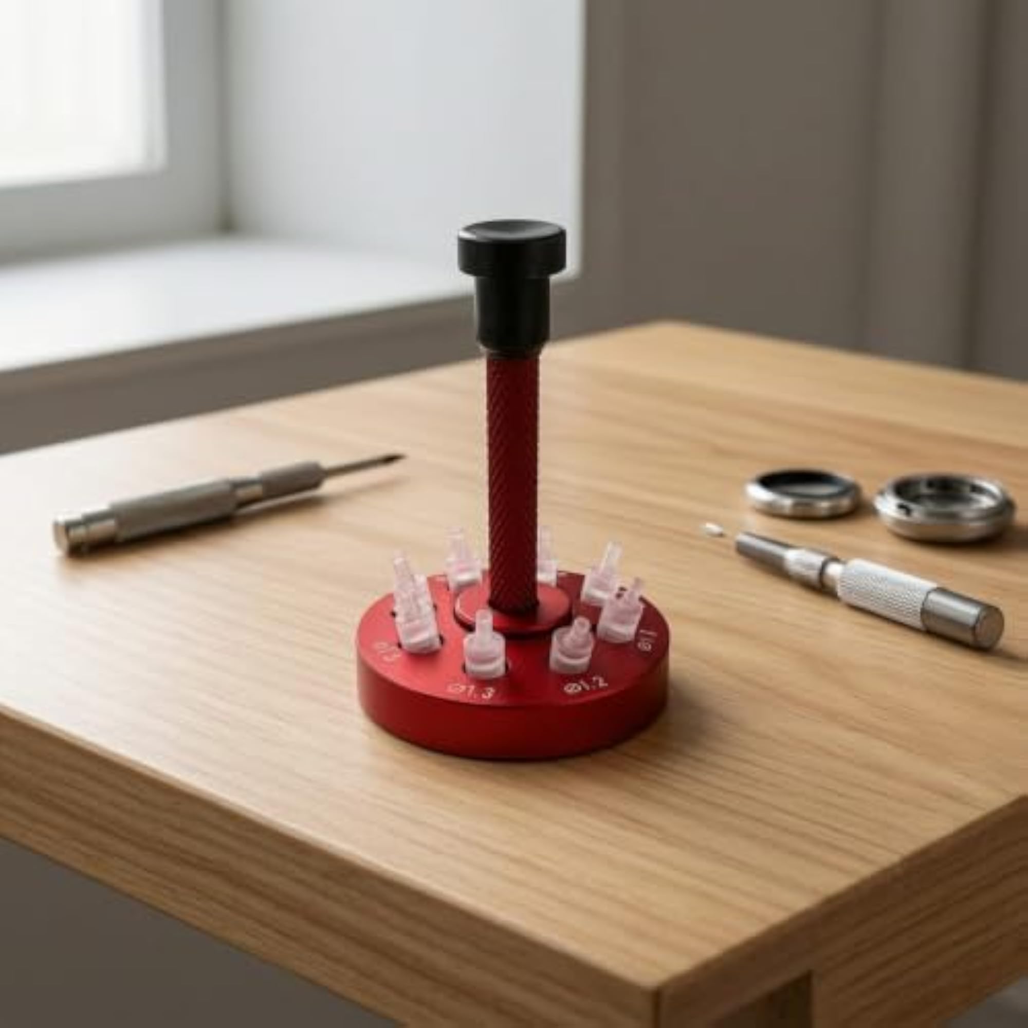 Compact Watch Hand Installation Tool for Watchmakers