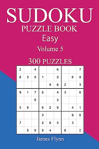 Easy 300 Sudoku Puzzle Book: Volume 5