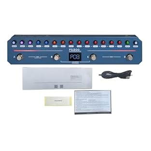 [Versatile Sound Creation] The flamma electric guitar effects processor features seven powerful effects modules including gate boost amp cab mod delay and reverse providing guitarists with endless sonic possibilities to craft their tone with ease and...