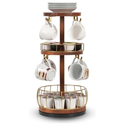 Porte-tasses JUJOYBD avec porte-capsules Cover