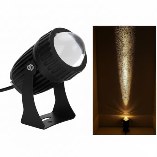 Image of FILLISKA LED Indoor /Outdoor Wall Light, IP-65 Rainproof & Shockproof Body. (Matt Black High Beam-10Watt)