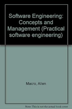 Hardcover Software Engineering: Concepts and Management (PRACTICAL SOFTWARE ENGINEERING) Book