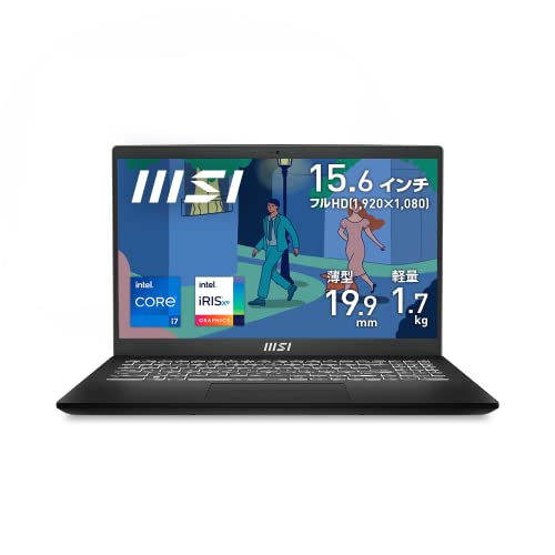 Amazon.co.jp: MSI ノートパソコン Modern15 第12世代 i7 IrisXe 薄型