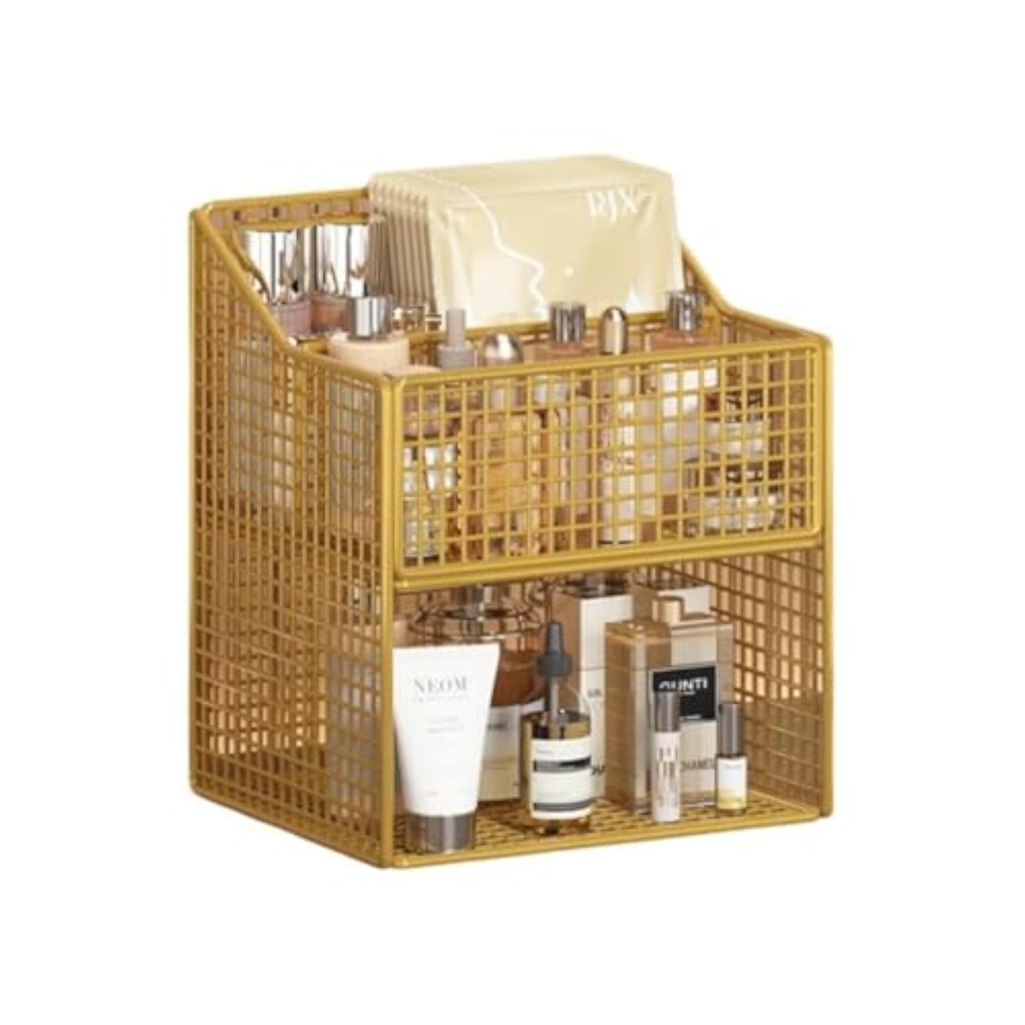 Sturdy Multi-Functional Makeup Organizer for Bathroom and Vanity