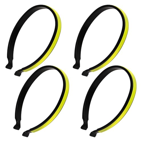 2 Pares De Clips De Pinzas Para Pantalones De Bicicleta, Pinzas Protectoras Reflectantes, Cinturones De Seguridad Reflectantes, Correas De Pantalón Reflectantes Para Equipamiento De Bicicleta