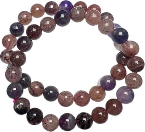 [STONEBIKA] ミックススーパーセブン 10mm ブレスレット2本セット 天然石連売り ブレスレット