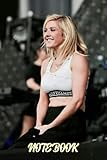 Ellie Goulding Notebook Soft Cover | 100 Pages | 6 x 9 Inches | Christmas, Halloween Gifts...