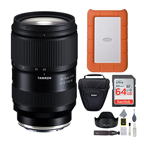 Tamron Di III VXD G2 28-75mm f/2.8Y Sony E}Egohp 1TBOt|[^un[hhCuAJP[XƃANZTA64GBJ[h(4ACe)