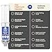 Brampton Fast Cure Epoxy, Quick 10-Min Set, 30-Min Cure, Waterproof 2-Part Epoxy Glue Kit for Tile, Metal, Ceramic, Glass, Wood, Stone, Strong Bonding, Sandable, Paintable Resin, Easy 1:1 Mix, 0.85 oz