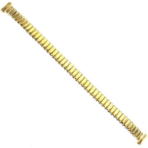 Speidel 9mm Gold Plated Twist O Flex Expansion Band Cover