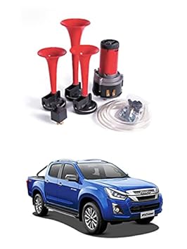 MATIES 3 Pipe Air Pressure Horn For ISUZU Universal For All Models