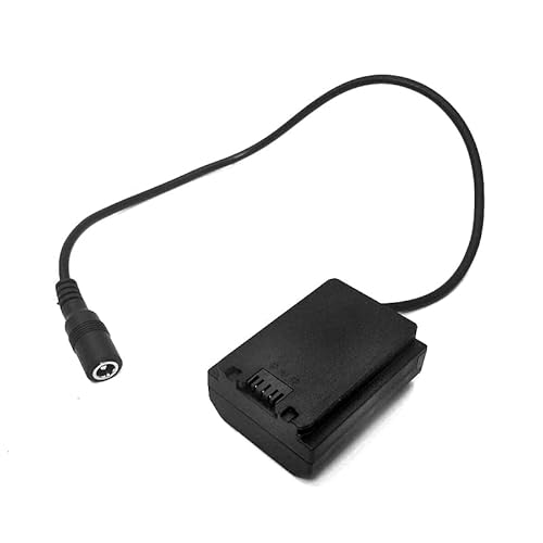 Fonte de Alimentação/Adaptador AC Compatível com AC-FZ100 para Sony Alpha A1 A7 III A7 IV A7C A7R II