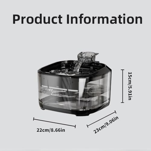 Dispensador de agua automático para gatos 5L miniatura 5