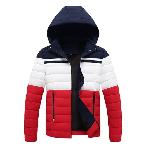 Manteau bouffant thermique pour homme fini le froid avec la doublure polaire