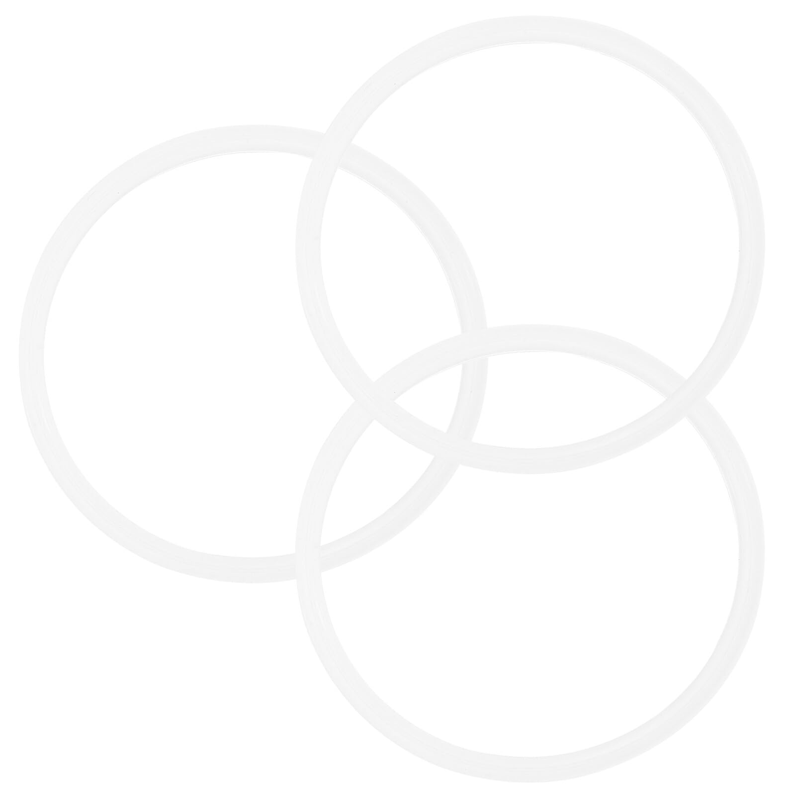 NIYANGLE 3Pcs Silicone Seal Rings for Bottle Lid Gaskets, 9.0Cm Outer Diameter Food-Grade Silicone O-Rings for Stainless Steel Insulated Cup Sealing, Elastic Bottle Lid for Reusable